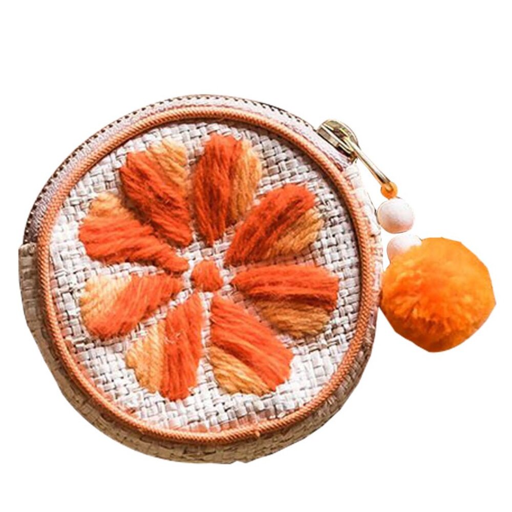 Misenka Coin Purse: Orange